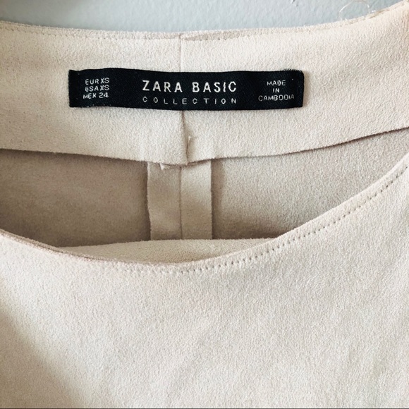 🟢3/$25 | Zara | faux suede like, super soft top - Picture 3 of 7